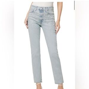 Joe’s Jeans x Stephanie Gottlieb Luna Embellished Ankle Jeans